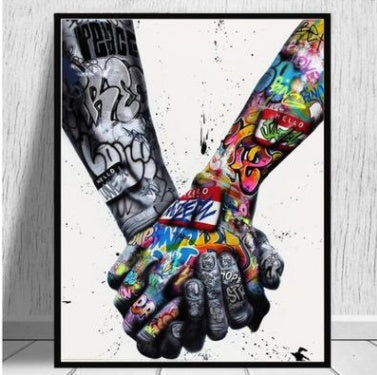 Modern Street Graffiti Hands
