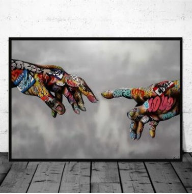 Modern Street Graffiti Hands