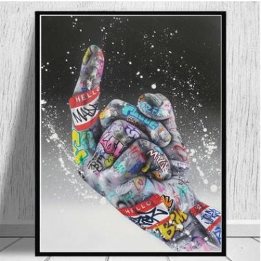 Modern Street Graffiti Hands