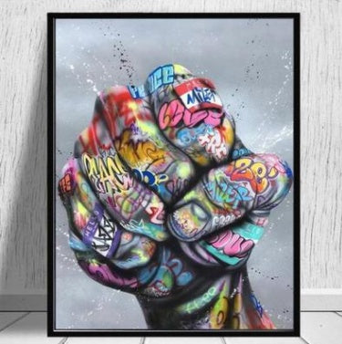 Modern Street Graffiti Hands