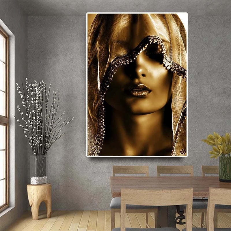 Modern Golden Noble Veil