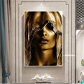Modern Golden Noble Veil