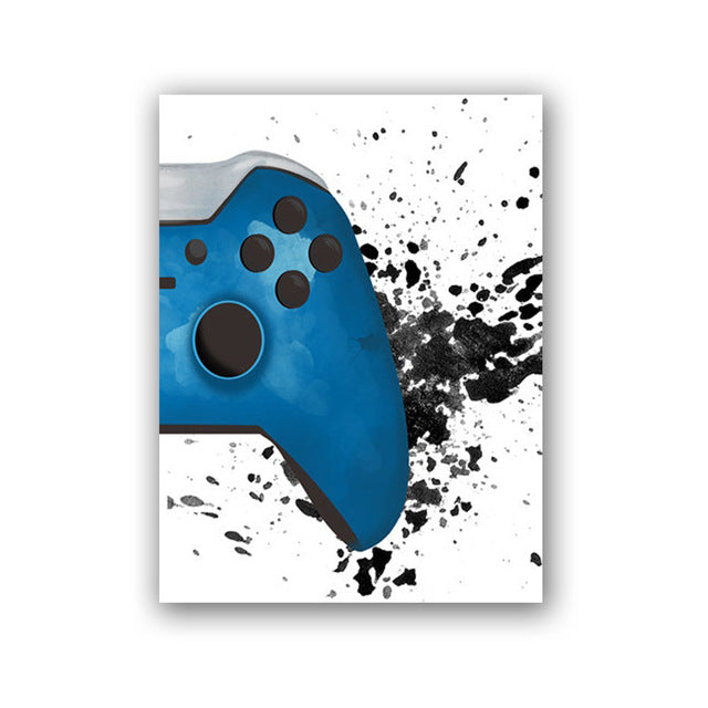 Boys Play Poster