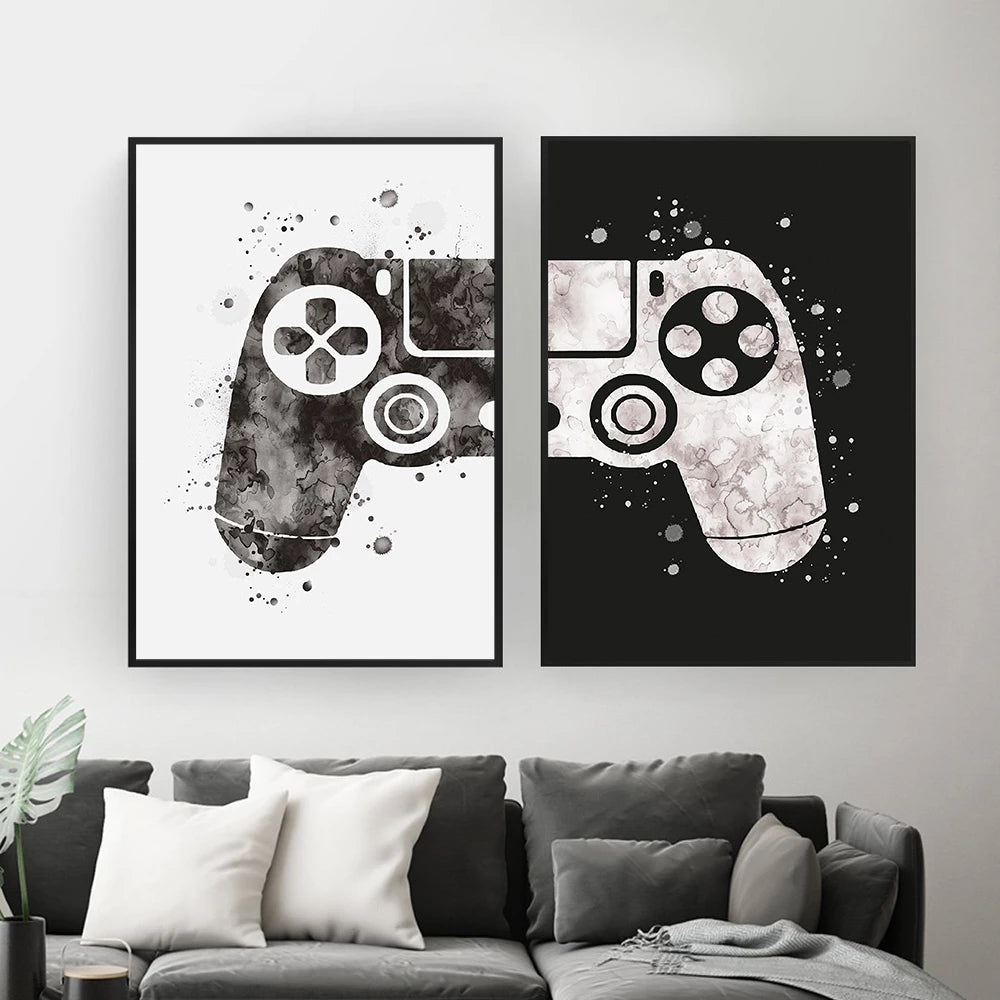 Boys Play Poster