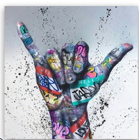 Modern Street Graffiti Hands