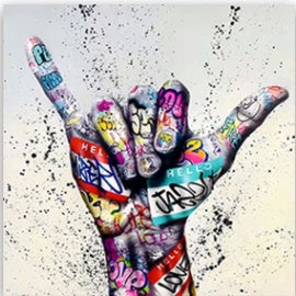 Modern Street Graffiti Hands