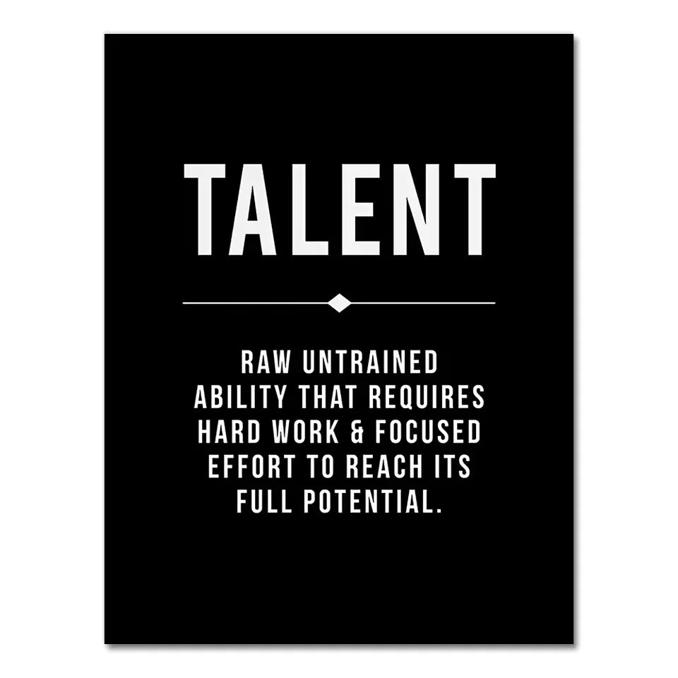 Success is earned
