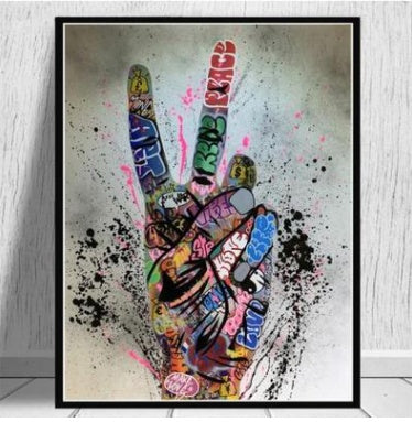 Modern Street Graffiti Hands