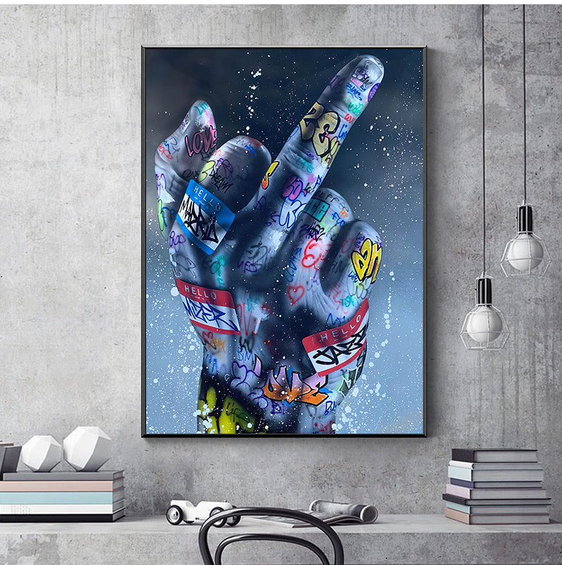 Middle Finger Poster