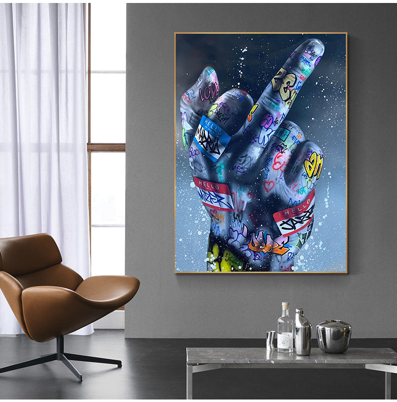 Middle Finger Poster