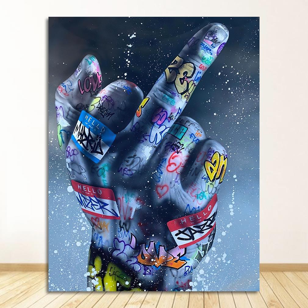 Middle Finger Poster