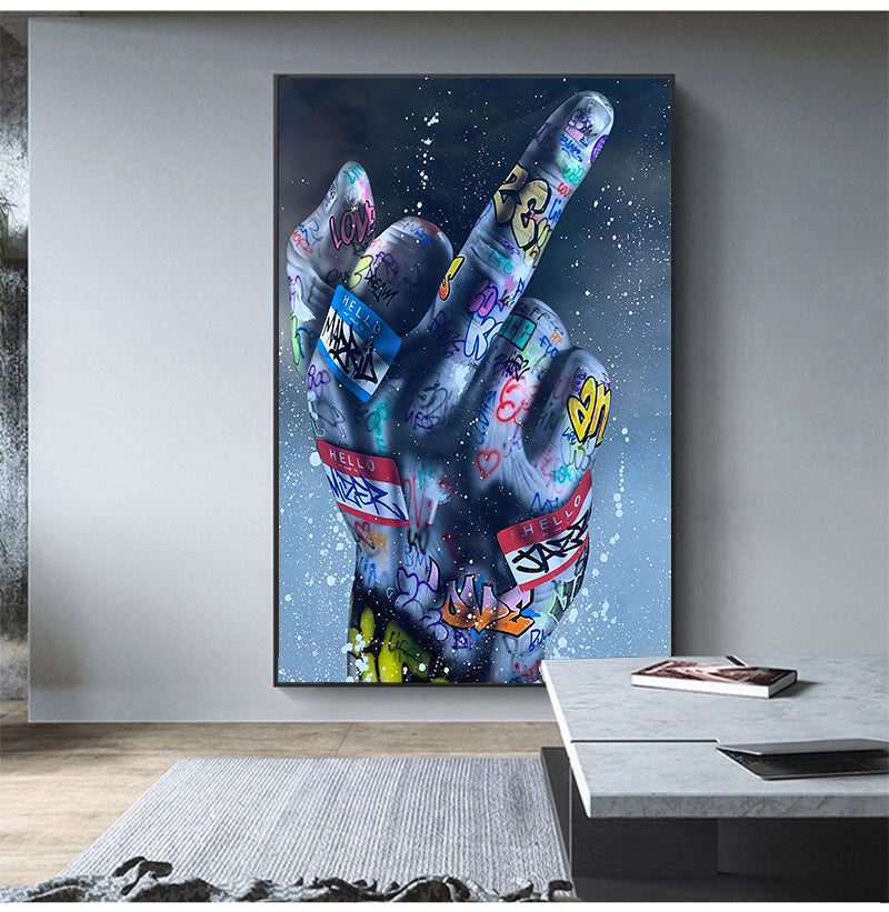 Middle Finger Poster