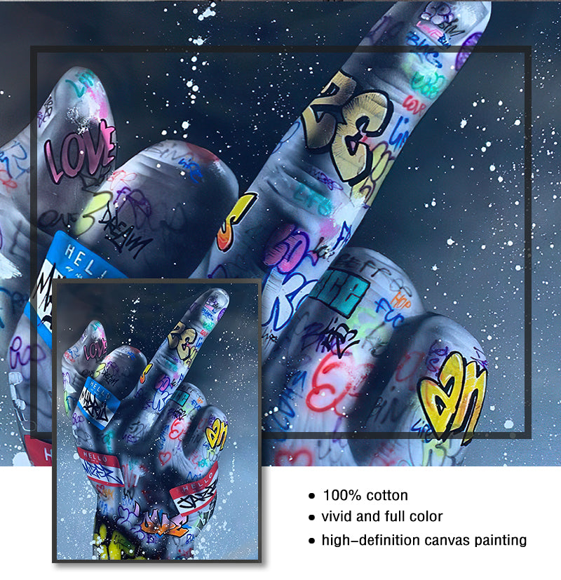 Middle Finger Poster